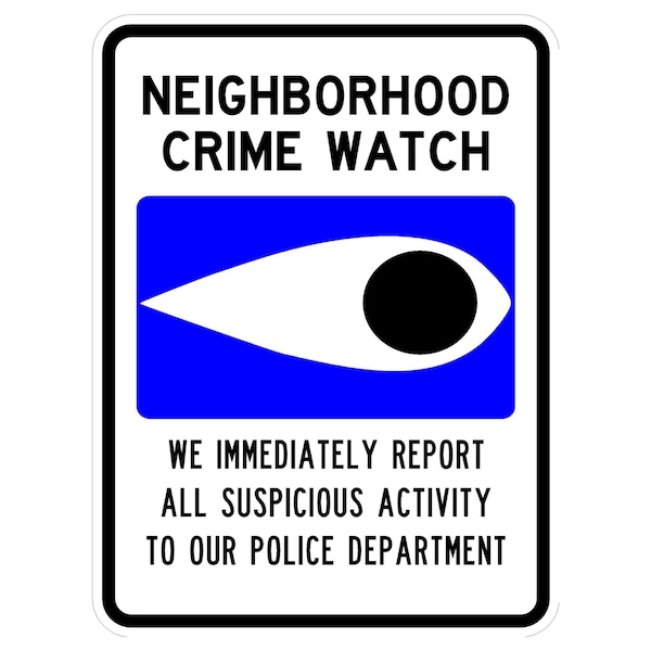 Sign Solutions Usa 24 in Height, 18 in Width, Aluminum, Vertical Rectangle DCS08HWT1824CUS00042 - main